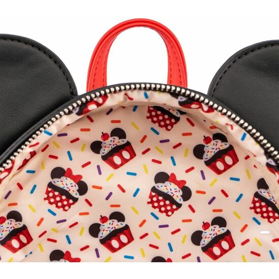 MOCHILA CUPCAKE MINNIE MOUSE DISNEY LOUNGEFLY 26CM image 3