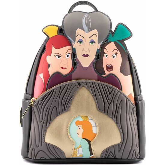 MOCHILA MADRASTRA MALVADA CENICIENTA DISNEY LOUNGEFLY 26CM image 0