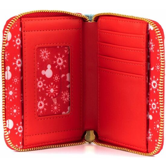 CARTERA MICKEY MINNIE SNOWMAN DISNEY LOUNGEFLY image 1