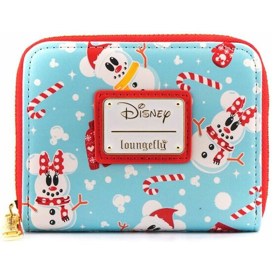 CARTERA MICKEY MINNIE SNOWMAN DISNEY LOUNGEFLY image 2