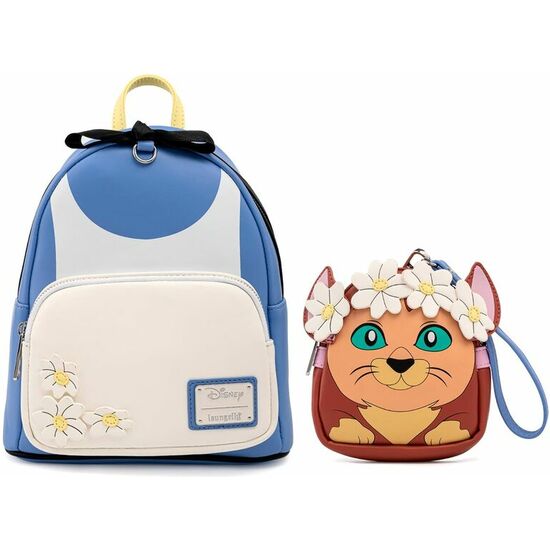 MOCHILA ALICIA EN EL PAIS DE LAS MARAVILLAS DISNEY LOUNGEFLY 26CM image 1