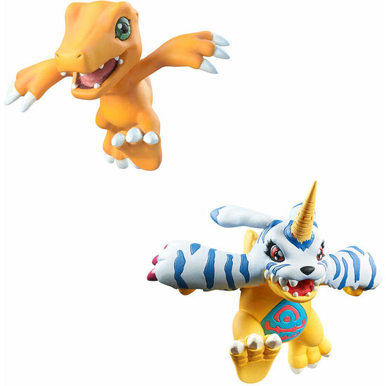 PACK 8 FIGURAS ADVENTURE DIGICOLLE MIX DIGIMON 5CM image 1