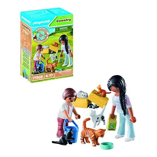 FAMILIA DE GATOS PLAYMOBIL image 0