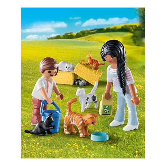 FAMILIA DE GATOS PLAYMOBIL image 1