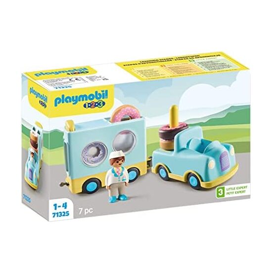 1,2,3 CAMION DE DONUTS PLAYMOBIL image 0