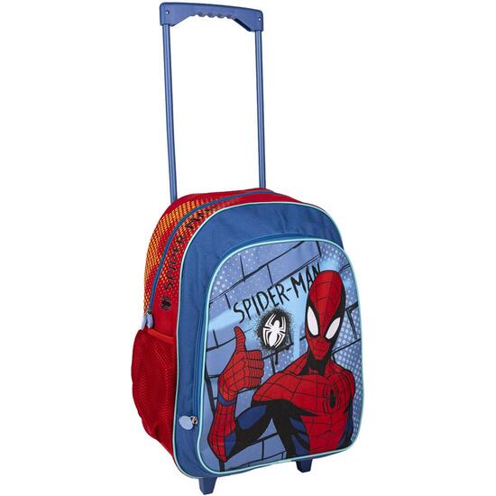 MOCHILA ESCOLAR TROLLEY 41 CM SPIDERMAN BLUE image 0