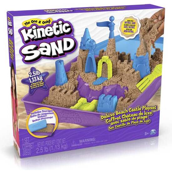 BEACH SAND KINGDOM KINETIC SAND image 0