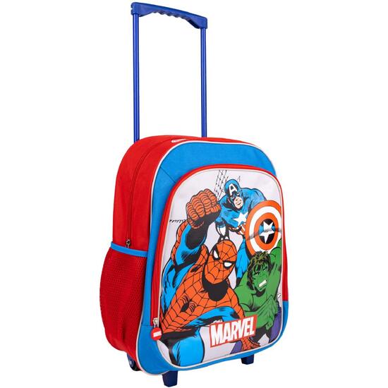 MOCHILA ESCOLAR TROLLEY 41 CM AVENGERS RED image 0