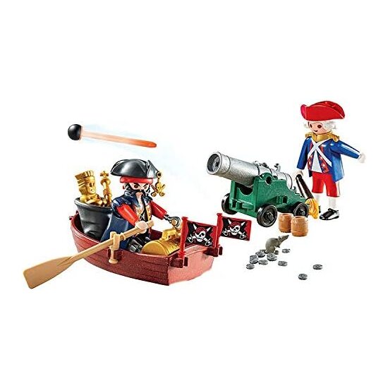 MALETIN PIRATA Y SOLDADO PLAYMOBIL image 1