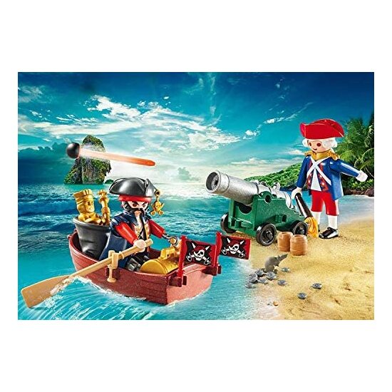 MALETIN PIRATA Y SOLDADO PLAYMOBIL image 2