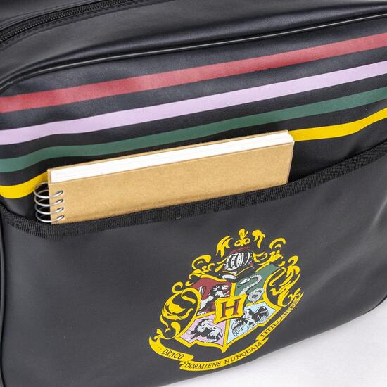 MOCHILA ESCOLAR CARTERONA HARRY POTTER HOGWARTS BLACK image 4