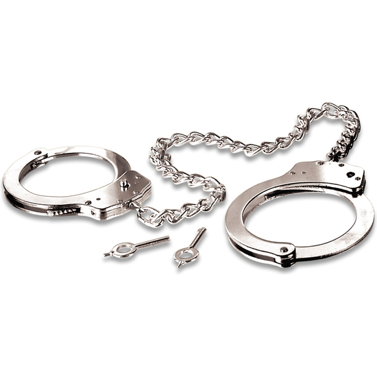 FETISH FANTASY METAL LEG CUFFS image 0