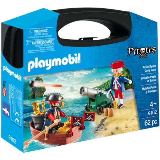 MALETIN PIRATA Y SOLDADO PLAYMOBIL image 0
