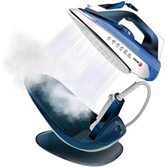 PLANCHA DE VAPOR COMFORTA EASYDRIVE INALÁMBRICA 2 EN 1 CONBASE - 2600 W - AZUL image 0