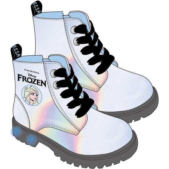 BOTAS CASUAL LUCES FROZEN BLUE image 0