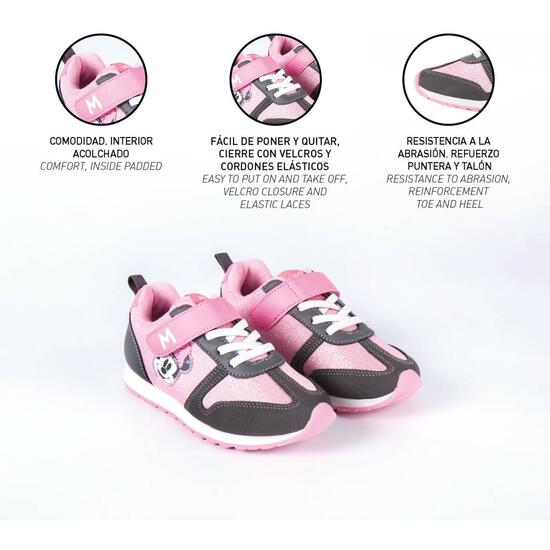 DEPORTIVA SUELA TPR MINNIE PINK image 4