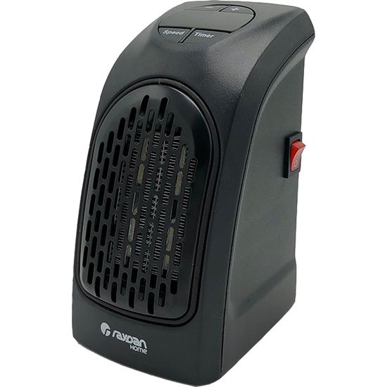 CALEFACTOR COMPACTO NEGRO 400W RAYDAN HOME  image 1