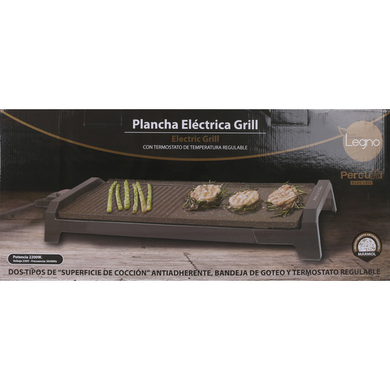 PLANCHA COCINA ELECTRICA GRILLLEGNO PERCUTTI image 1