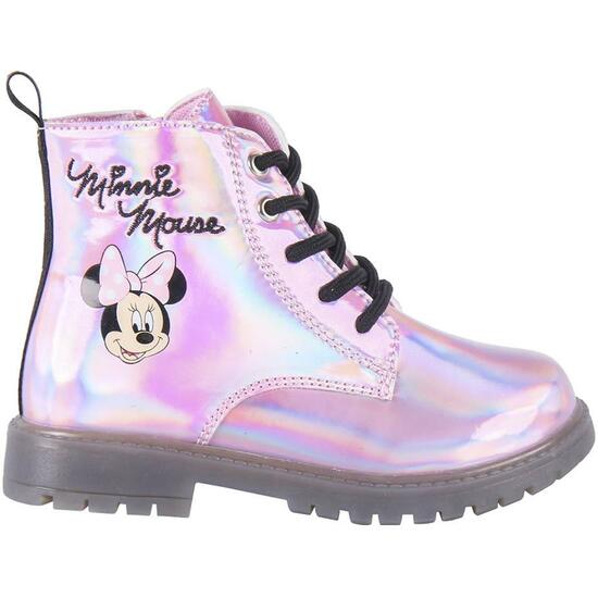 BOTAS CASUAL LUCES MINNIE PINK image 0
