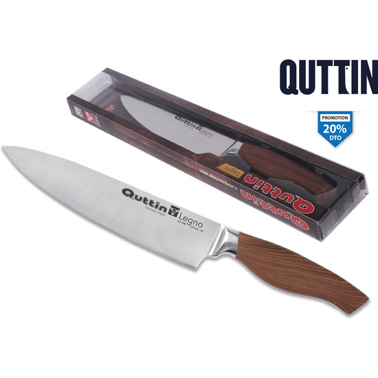 CUCHILLO CHEF 20CM LEGNO image 0