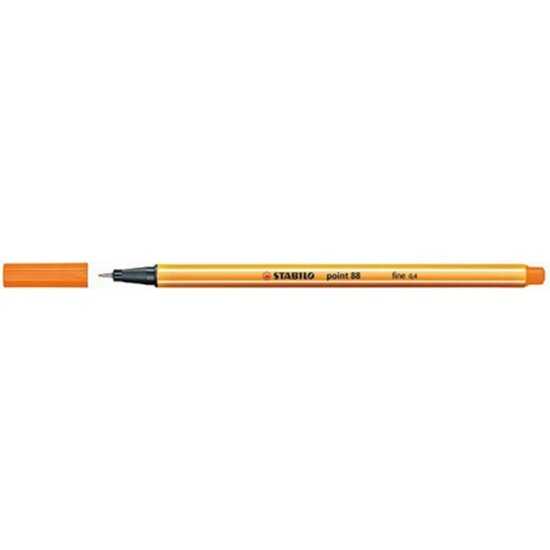 ROTULADOR ESCRITURA PUNTA FINA 0.4MM POINT88 COLOR - NARANJA 54 image 0