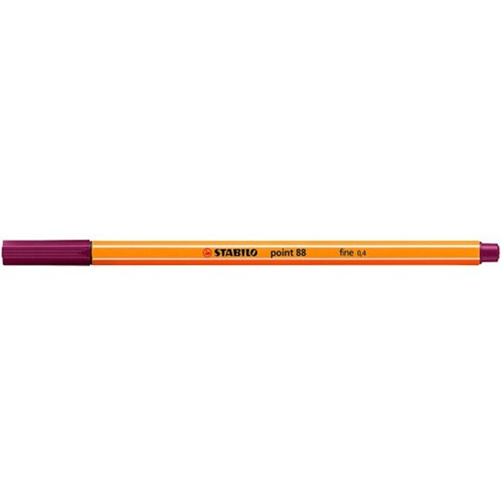 ROTULADOR ESCRITURA PUNTA FINA 0.4MM POINT88 COLOR - PURPURA 19 image 0