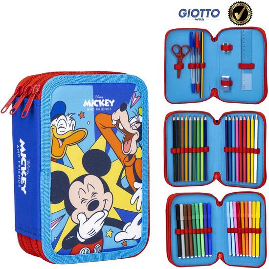 PLUMIER CON ACCESORIOS MICKEY RED image 0