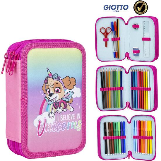 PLUMIER CON ACCESORIOS PAW PATROL PINK image 0