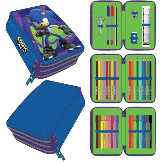 PLUMIER CON ACCESORIOS SONIC PRIME BLUE image 0