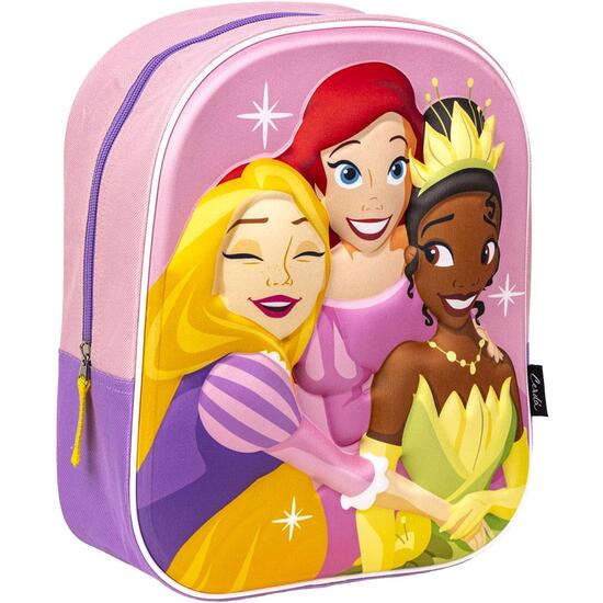 MOCHILA INFANTIL 3D PRINCESS PINK image 0