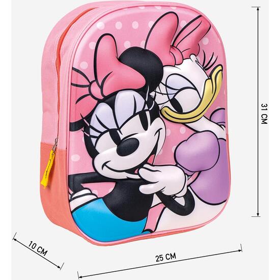 MOCHILA INFANTIL 3D MINNIE PINK image 3