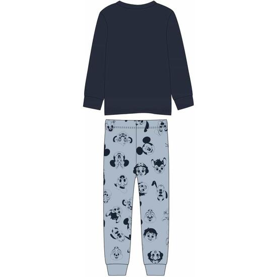 PIJAMA LARGO SINGLE JERSEY DISNEY 100 DARK BLUE image 1