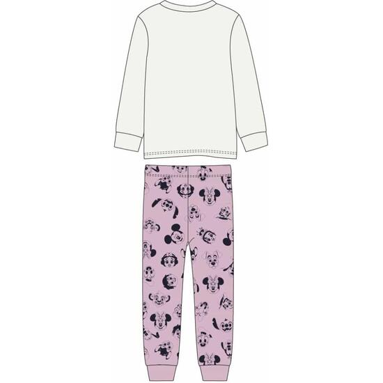 PIJAMA LARGO SINGLE JERSEY DISNEY 100 BEIGE image 1