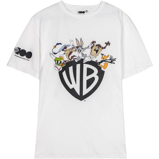 CAMISETA CORTA SINGLE JERSEY WARNER 100 WHITE image 0