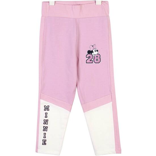 LEGGING LARGO FRENCH TERRY MINNIE PINK image 0