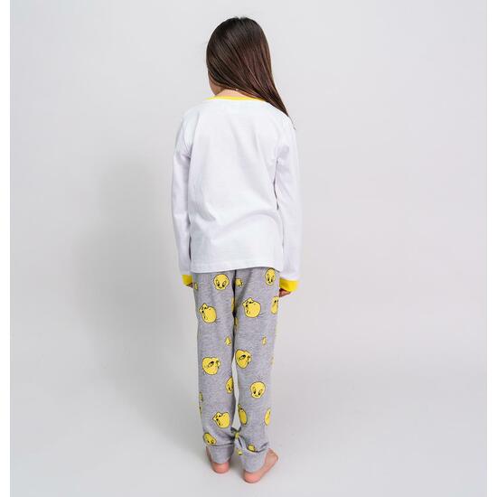 PIJAMA LARGO SINGLE JERSEY LOONEY TUNES PIOLIN WHITE image 4