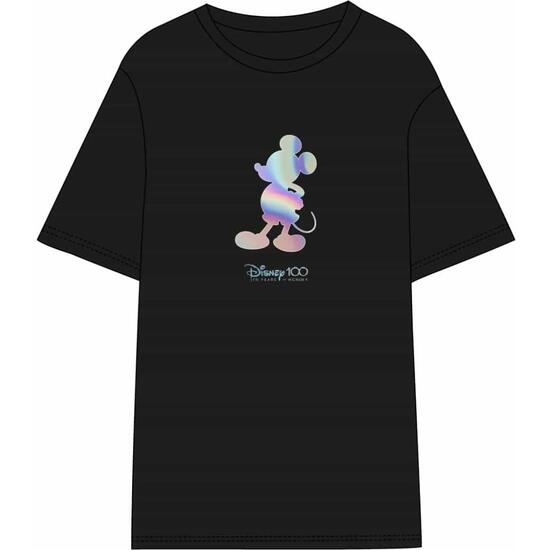 CAMISETA CORTA SINGLE JERSEY DISNEY 100 BLACK image 0