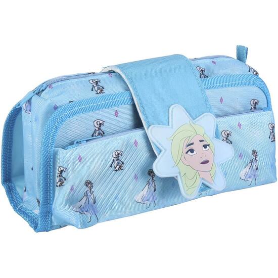 ESTUCHE PORTATODO VELCRO FROZEN II BLUE image 0