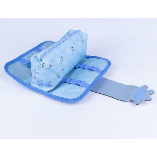 ESTUCHE PORTATODO VELCRO FROZEN II BLUE image 3