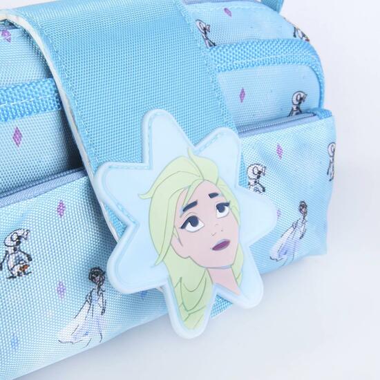 ESTUCHE PORTATODO VELCRO FROZEN II BLUE image 4