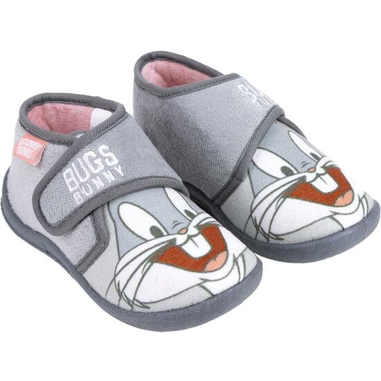 ZAPATILLAS DE CASA MEDIA BOTA LOONEY TUNES GRAY image 0