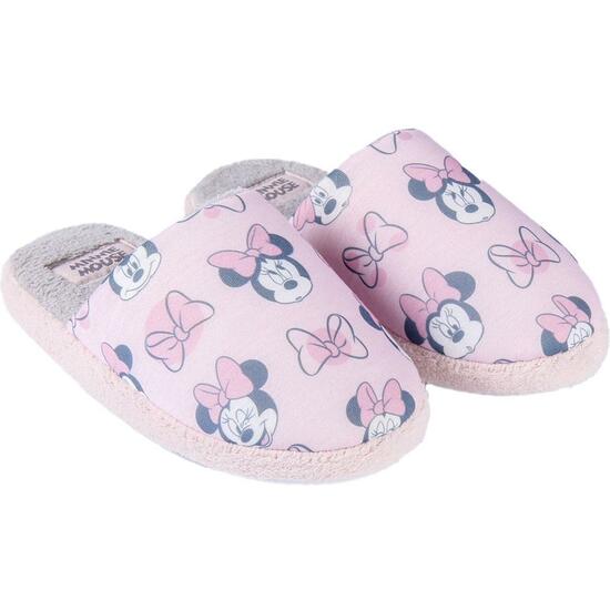 ZAPATILLAS DE CASA ABIERTA MINNIE PINK image 0