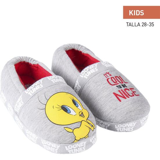 ZAPATILLAS DE CASA FRANCESITA LOONEY TUNES LIGHT GRAY image 0