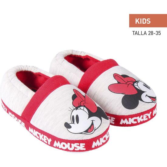 ZAPATILLAS DE CASA FRANCESITA MINNIE LIGHT GRAY image 0