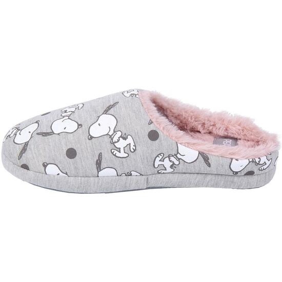 ZAPATILLAS DE CASA ABIERTA SNOOPY LIGHT GRAY image 2