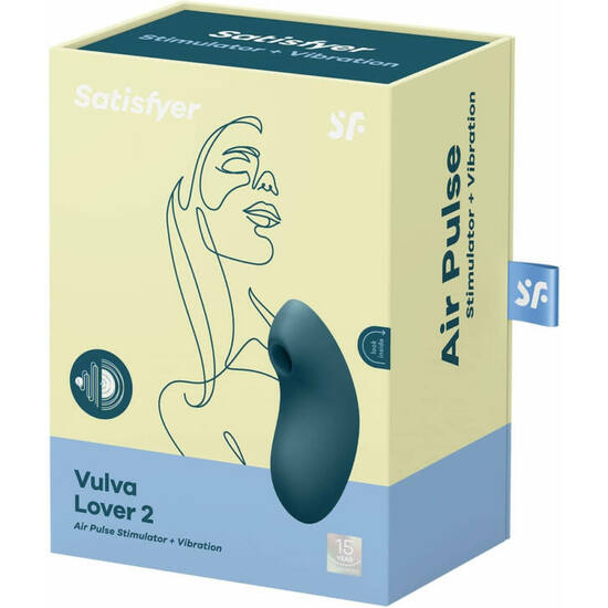 SATISFYER VULVA LOVER 2 - BLUE image 8