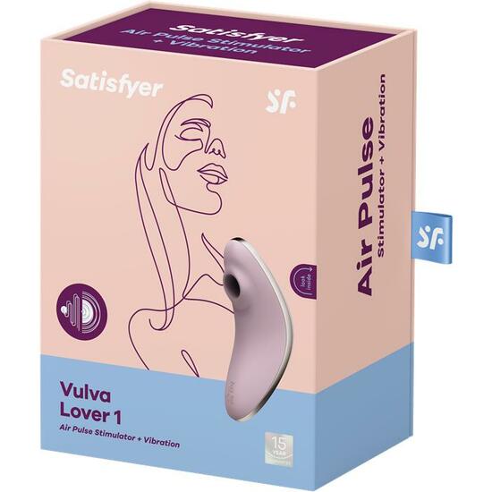 SATISFYER VULVA LOVER - VIOLET image 1