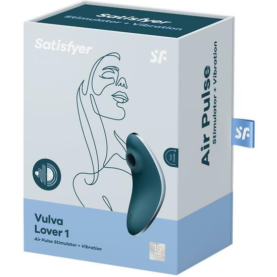 SATISFYER VULVA LOVER - BLUE image 1