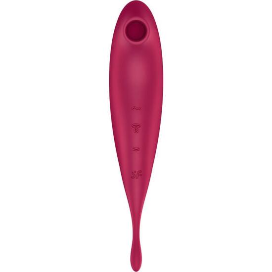 SATISFYER TWIRLING PRO+ CONNECT APP - DARK RED image 6