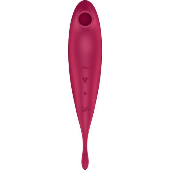 SATISFYER TWIRLING PRO+ CONNECT APP - DARK RED image 6